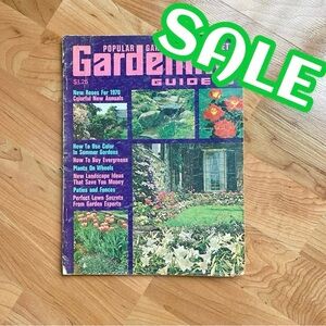 Vintage 1970 Popular Gardening's Complete Gardening Guide Paperback
